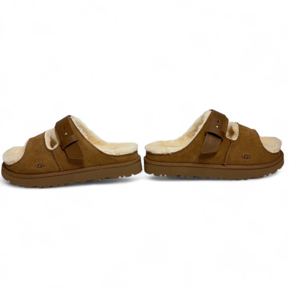 UGG Women's Greenport Cozy Slide Sandals, SIZE 8 - Picture 1 of 16